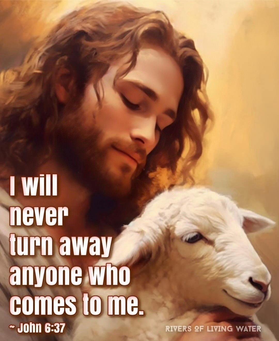 BIBLE - John 6:37 — ERV “Everyone the Father gives to me will come to ...