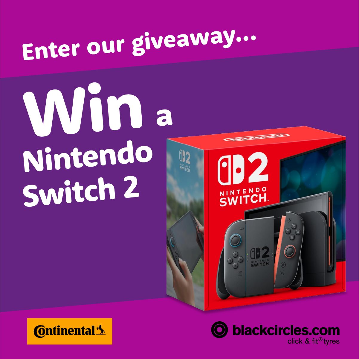 WIN A NINTENDO SWITCH 2 Be the... - Blackcircles.com | Facebook