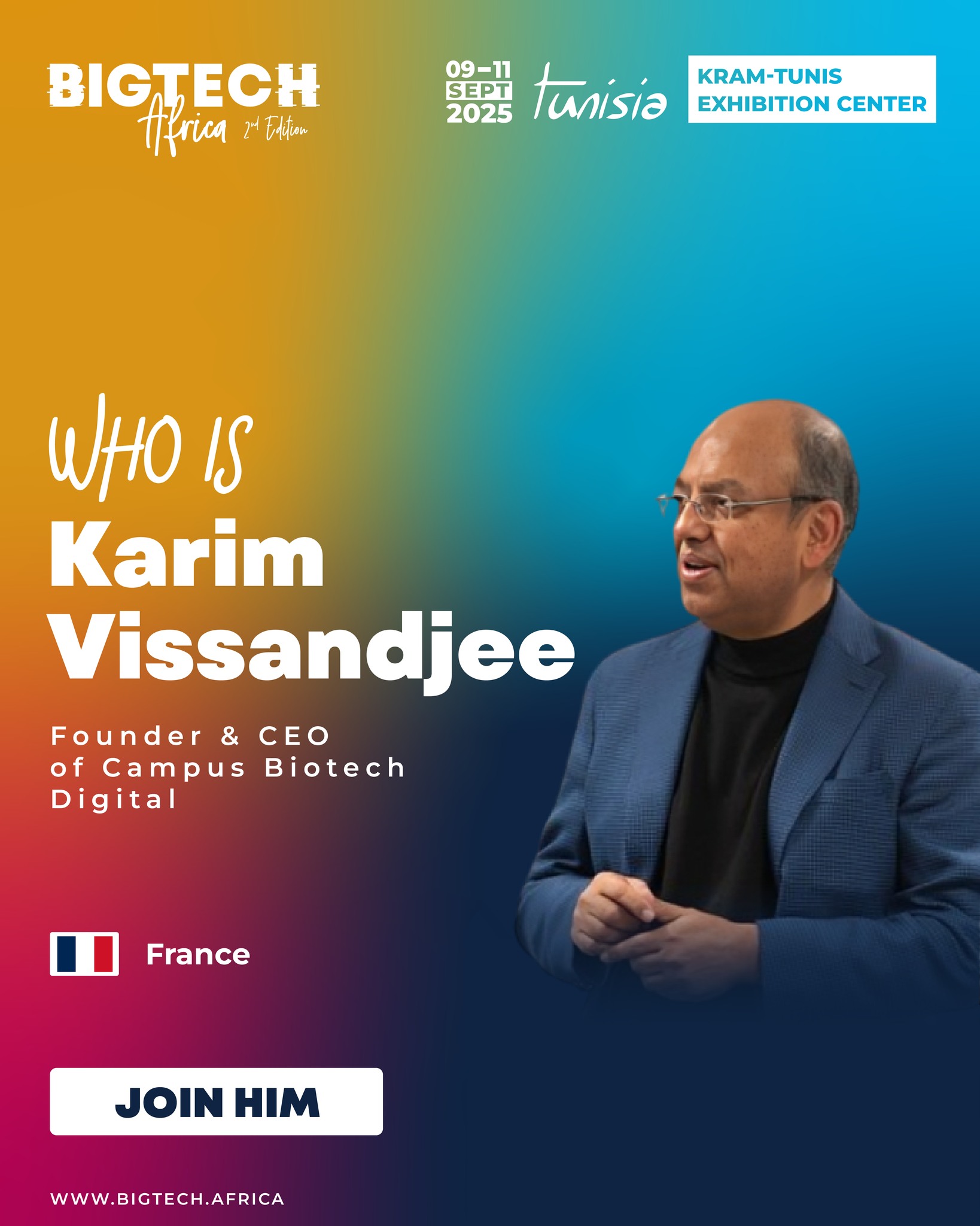 Riyeda - We are thrilled to welcome Karim Vissandjee in Tunisia to ...