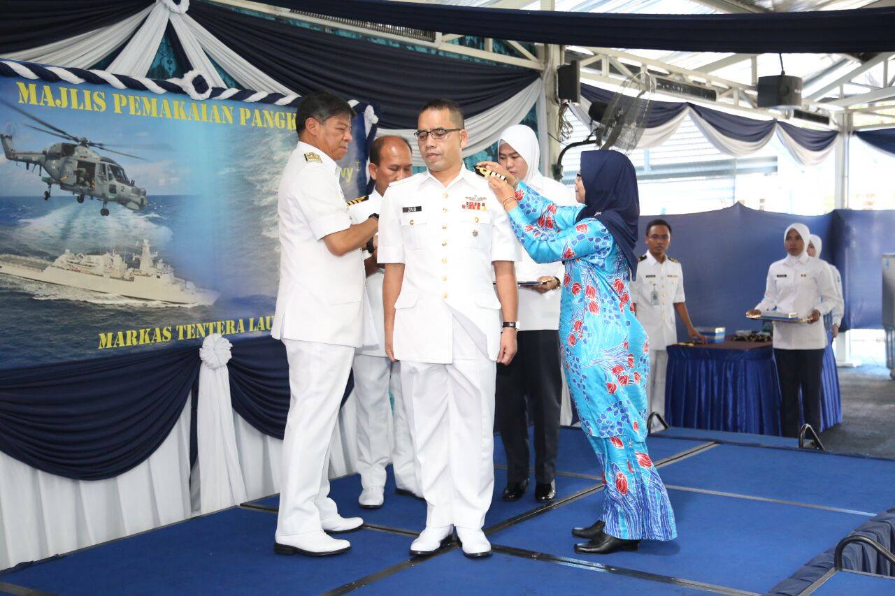 Majlis Pemakaian Pangkat... - Tentera Laut Diraja Malaysia | Facebook