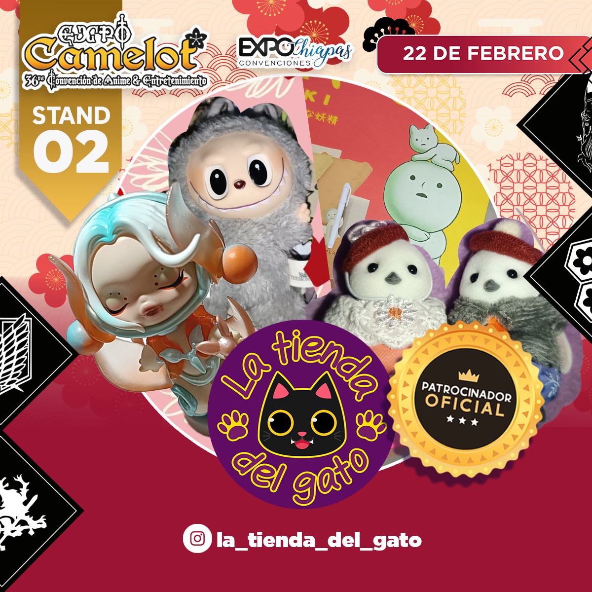 Camelot, - 🐱 ¡La Tienda del Gato llega a #Camelot36! 🐱 Si amas el anime ...