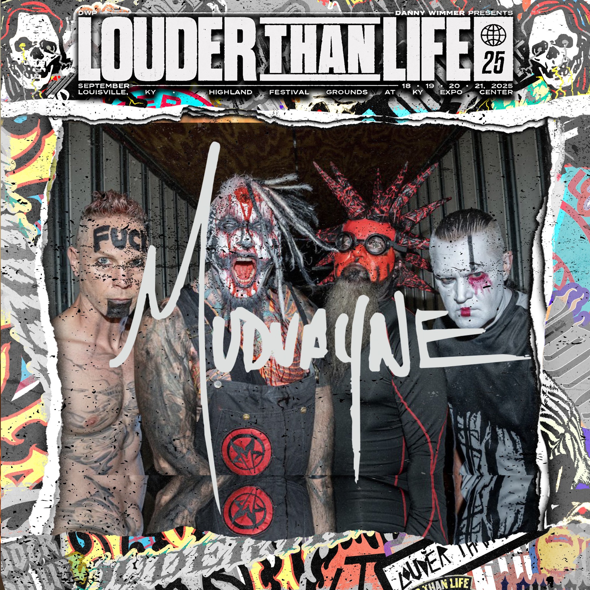 JUST ANNOUNCED! Static-X is joining Mudvayne: L.D. 50 25th
