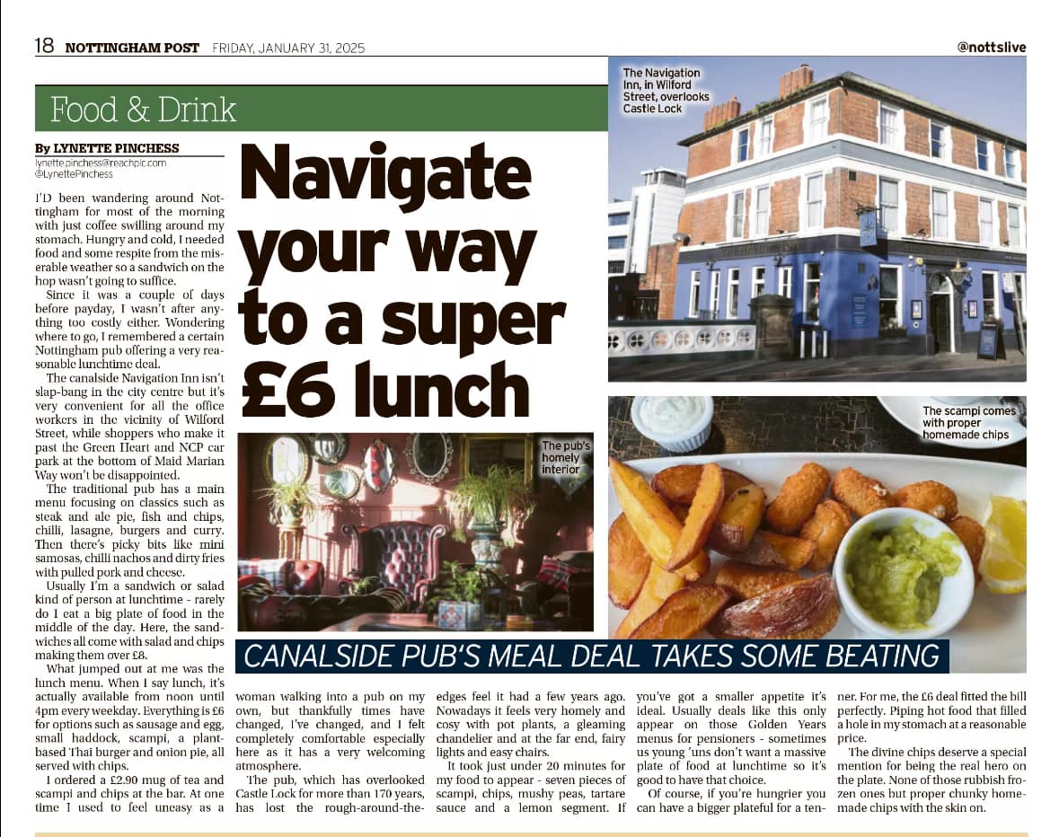The Navigation Inn, Castle Lock, Nottingham | Nottingham