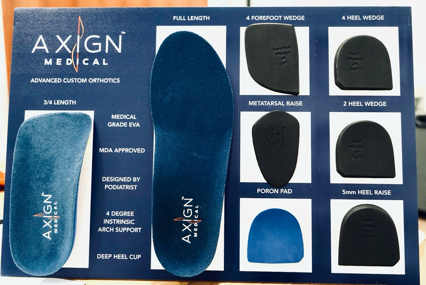 AXIGN Malaysia - 🦶 AXIGN MEDICAL ORTHOTIC INSOLES MDA... | Facebook