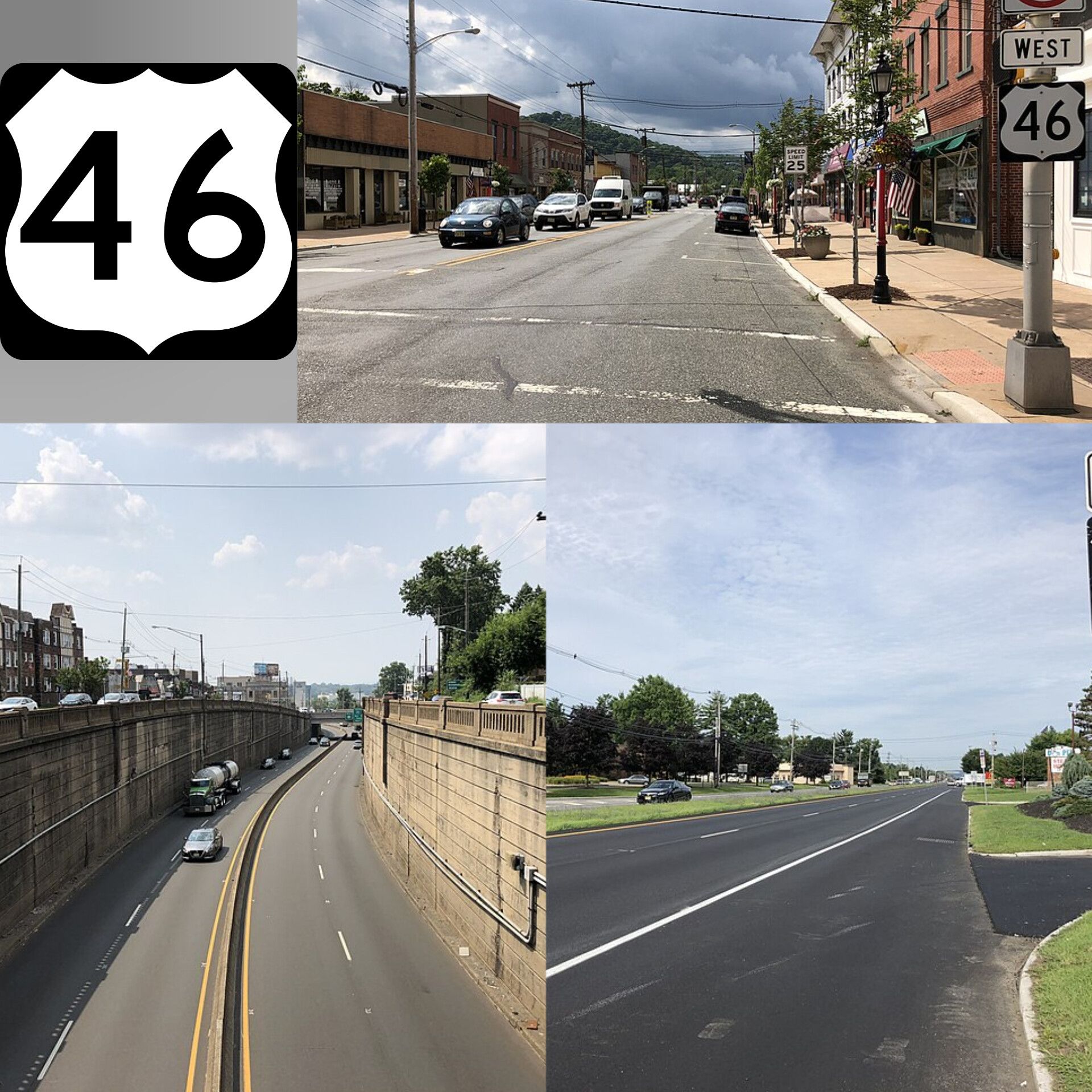 United - U.S. Route 46 (US 46) is an east–west highway located entirely ...