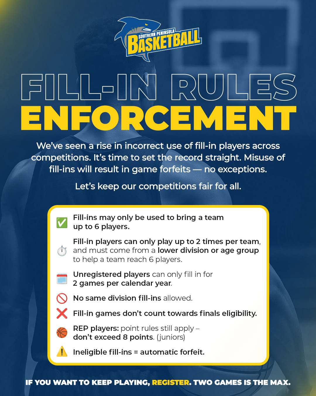 Southern - 📣 IMPORTANT NOTICE: FILL-IN RULES ENFORCEMENT 🚨 We’ve seen a ...