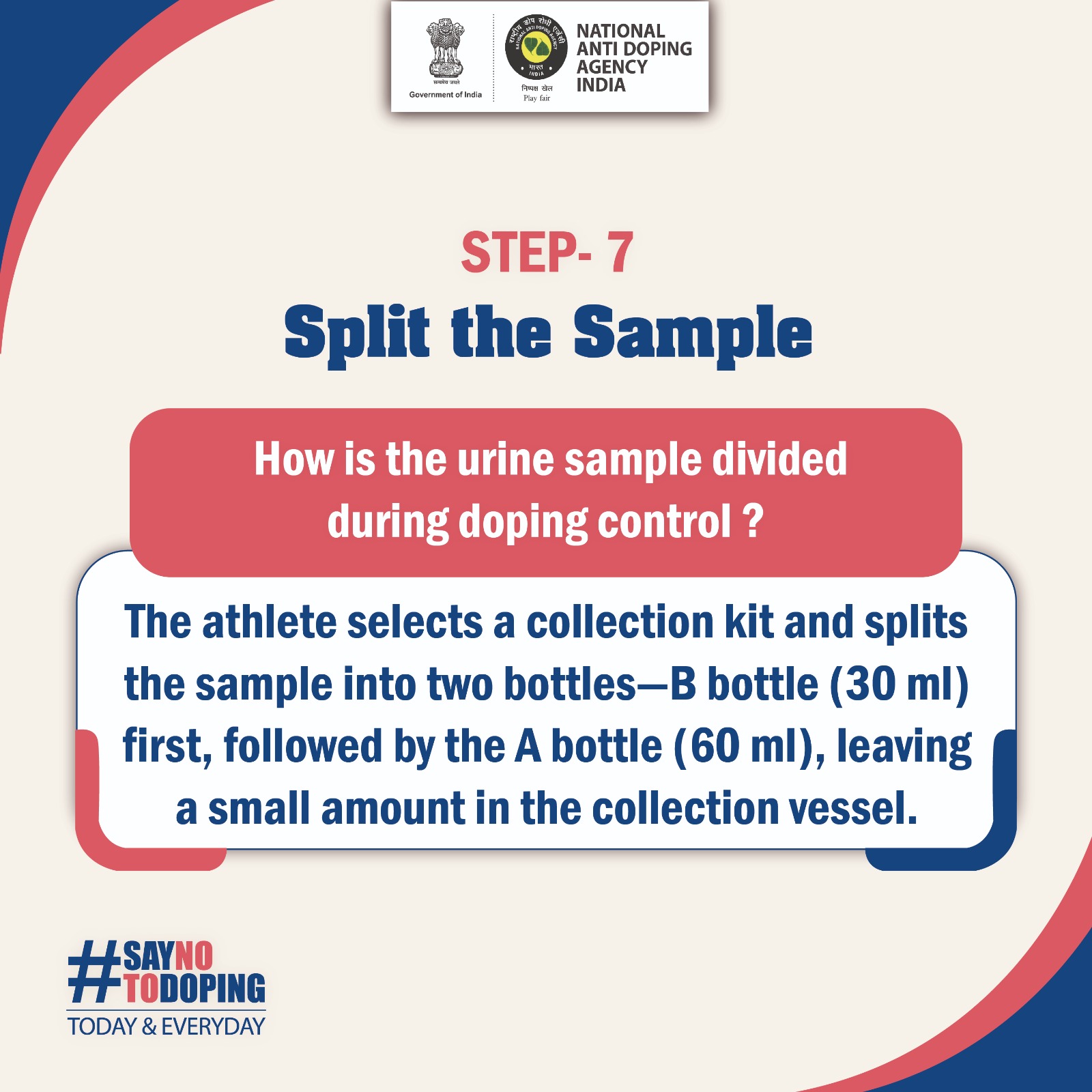 Stay one step ahead.... - National Anti Doping Agency India | Facebook