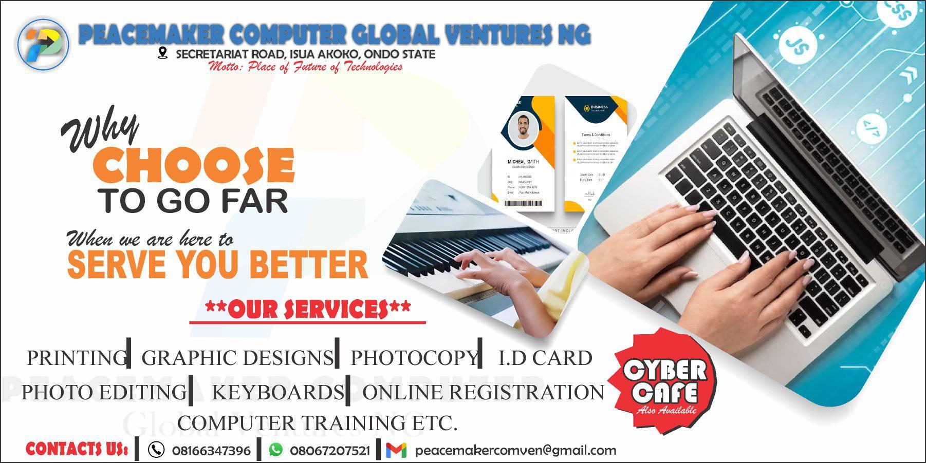 Peacemaker Computer Global Venture Nig
