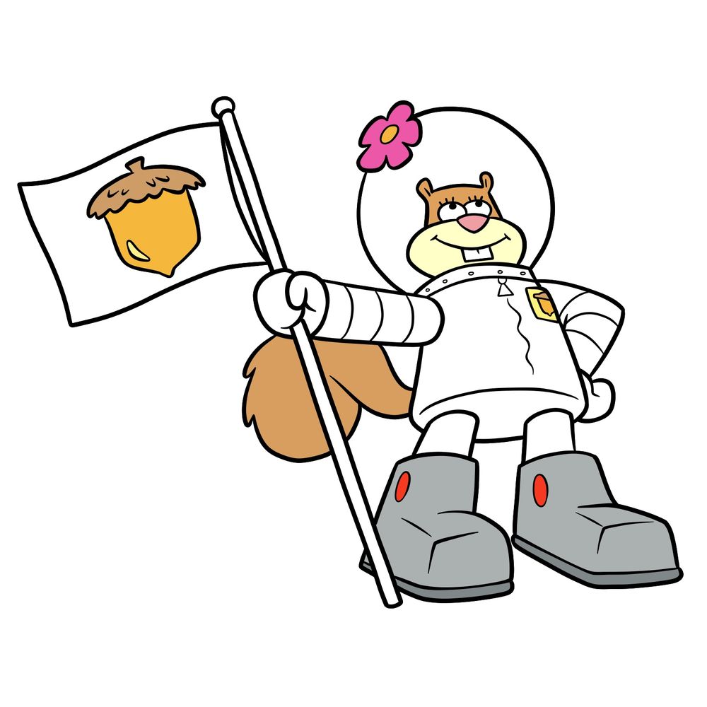 Sketchok - From Texas to Bikini Bottom: How to Draw Sandy Cheeks ...