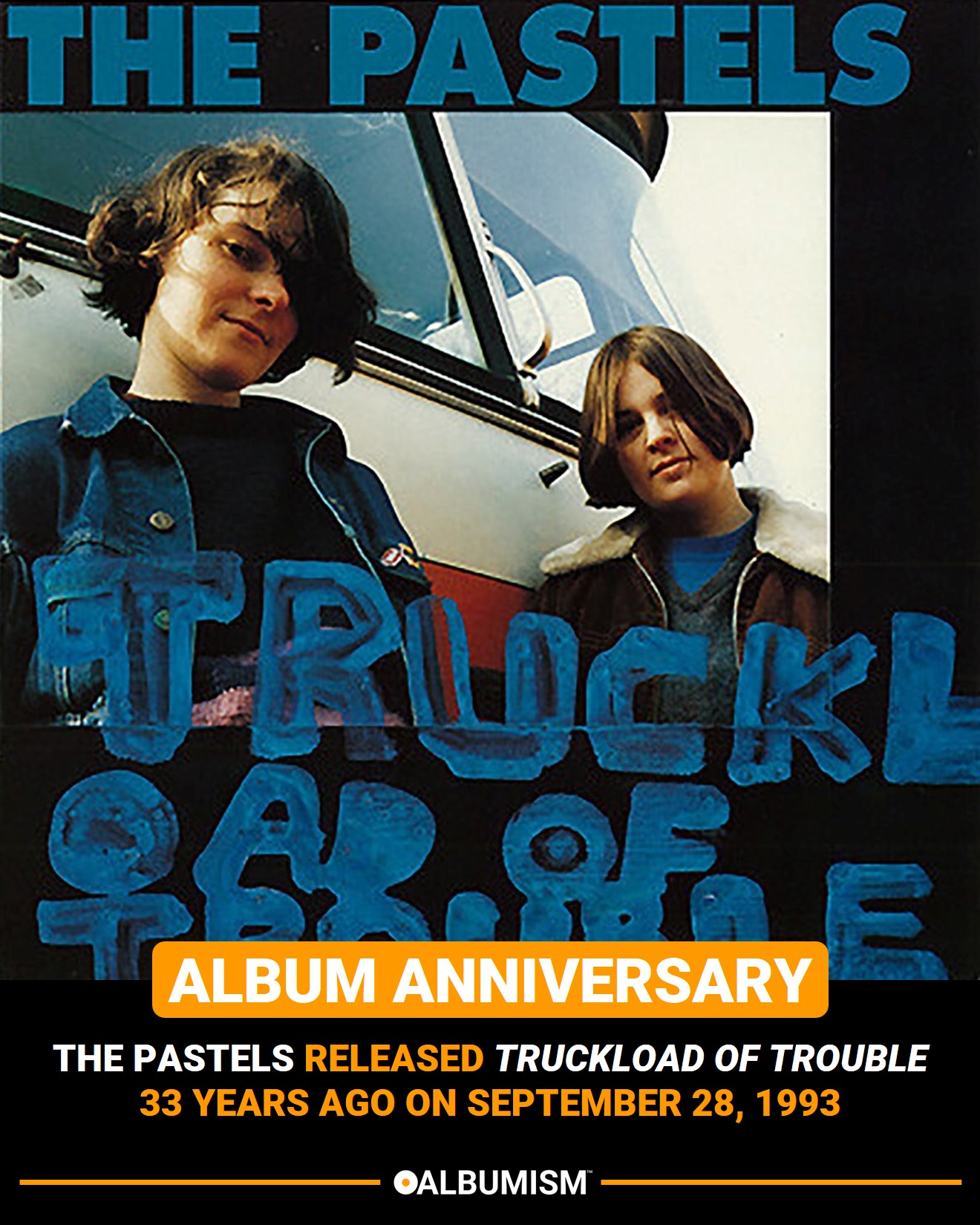 洋楽 The Pastels / Truckload Of Trouble LP The Pastels released 'Truckload of Trouble' 33 years ago on
