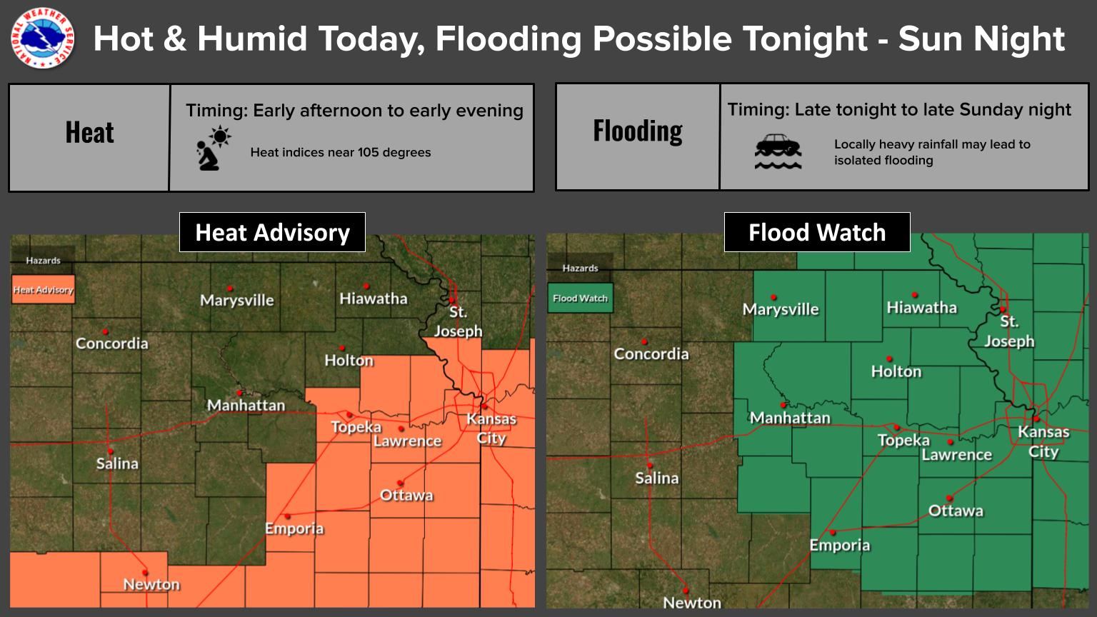 US - Scattered showers and isolated thunderstorms this morning give way ...