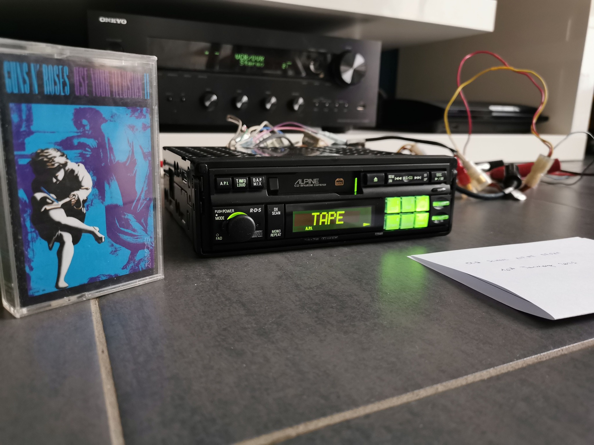 Alpine ERA-G150s and TDA-7537j both working. Selling on behalf of