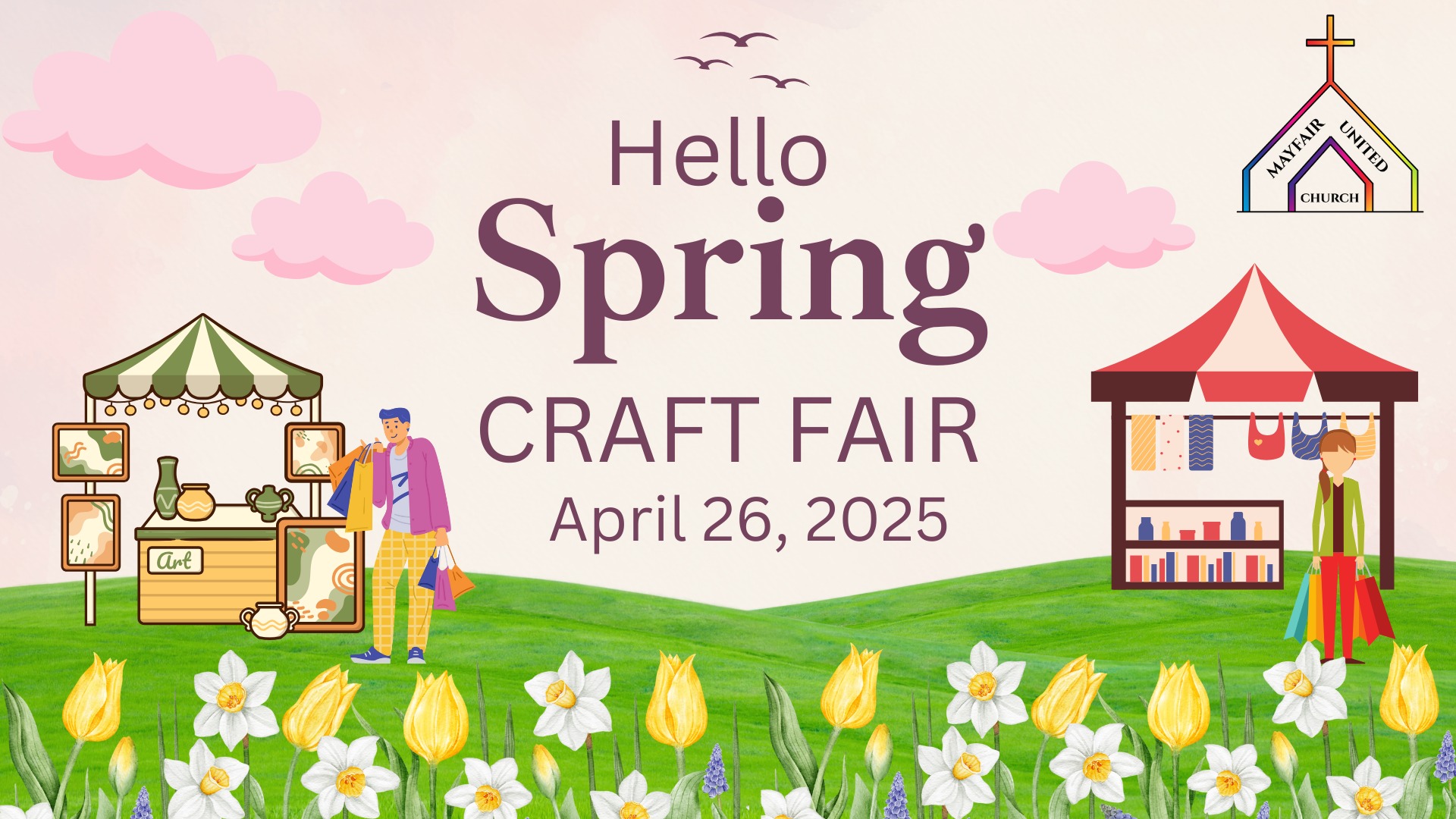 Hello Spring Craft Fair at Mayfair United Church