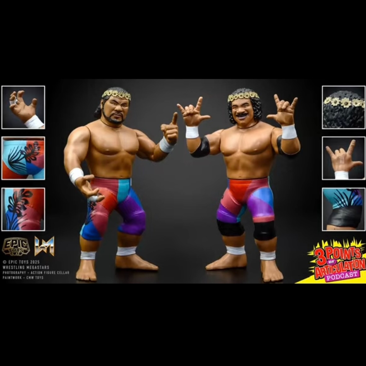 Epic Toys just showed off some upcoming Wrestling Megastars Tag