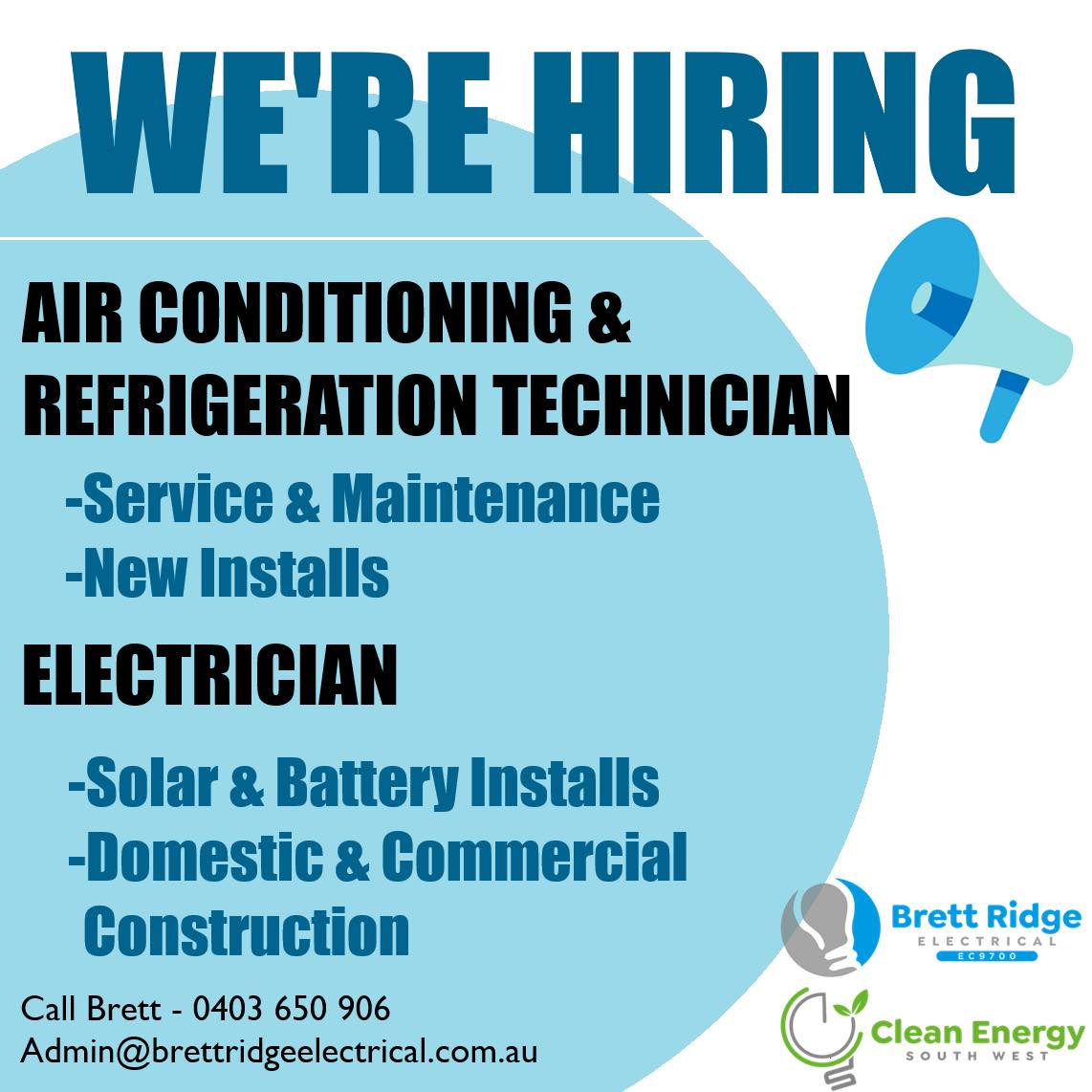 Brett Ridge Electrical | Busselton WA