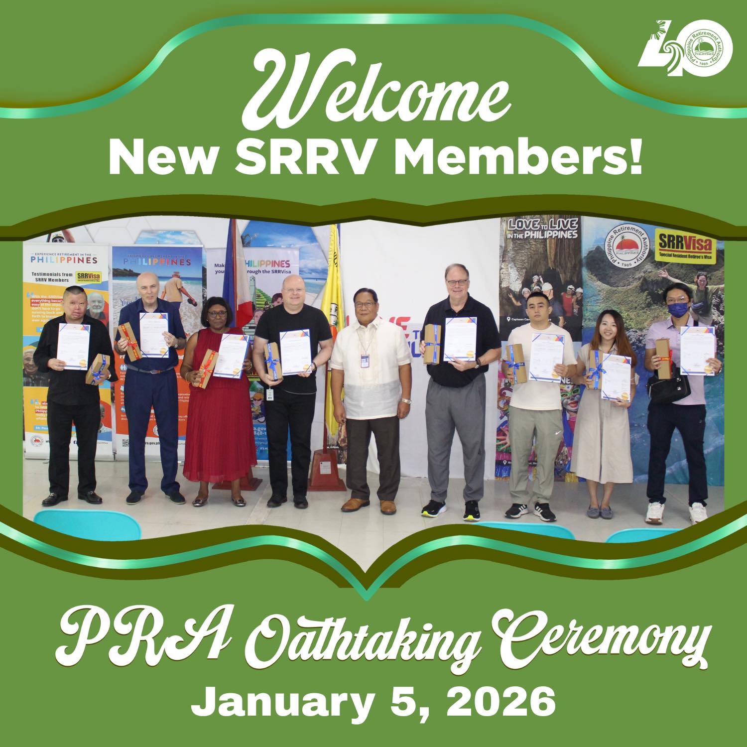 Philippine - PRA welcomes new SRRV members from the United Kingdom ...