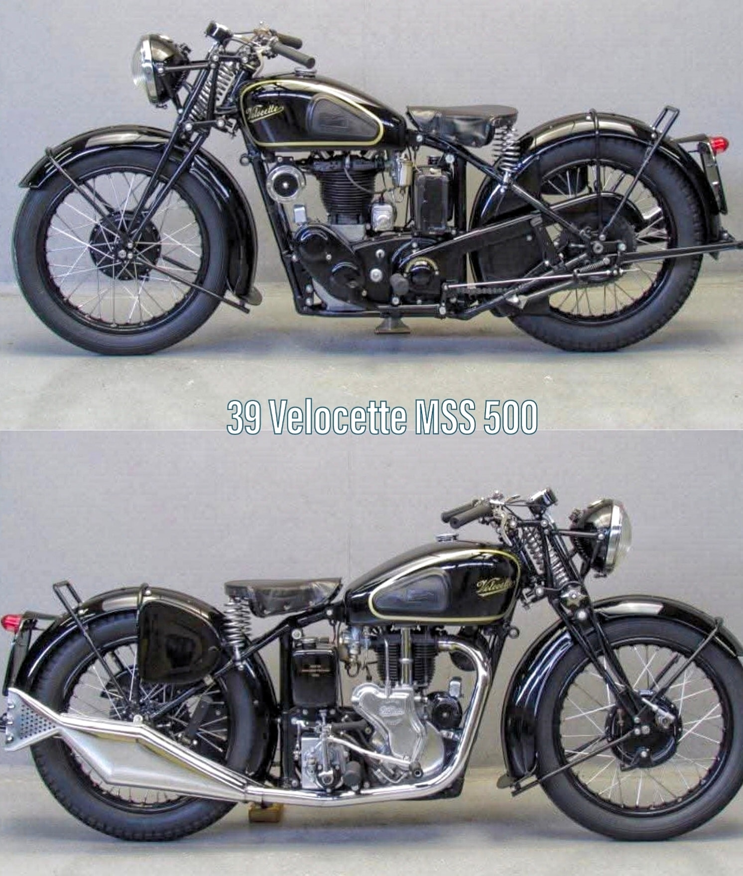 Classic 1938 Velocette MSS 498cc 💙🇬🇧💙 The 1938 Velocette MSS