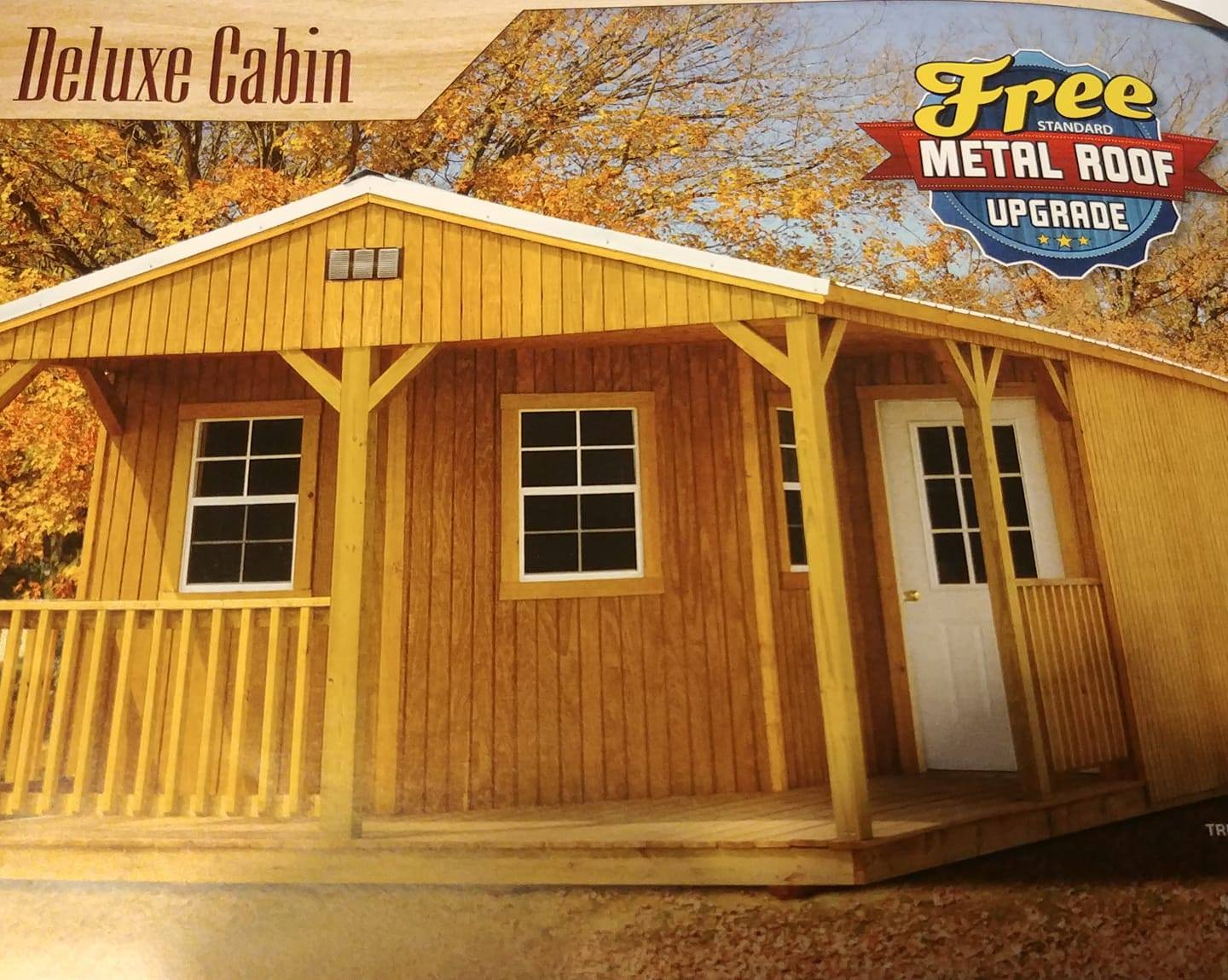 Our Deluxe cabin... - Hunt Portable Buildings - Shell Knob