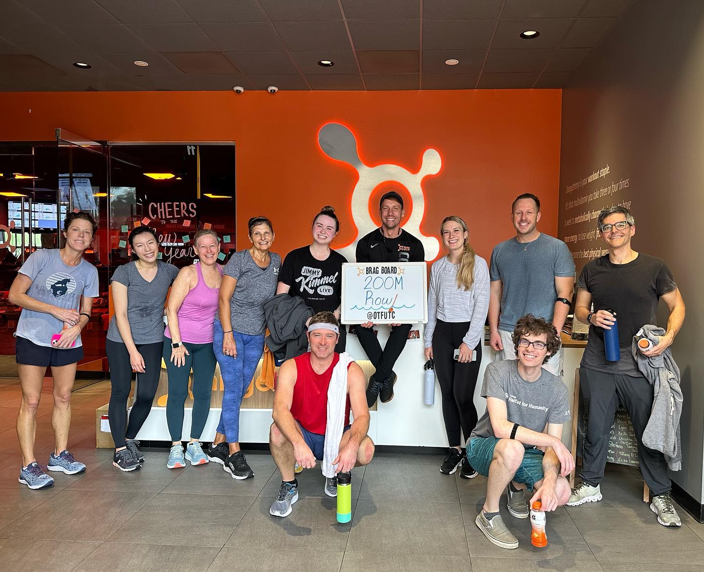 Orangetheory - Nothing better than a 200M benchmark row to kick off the ...