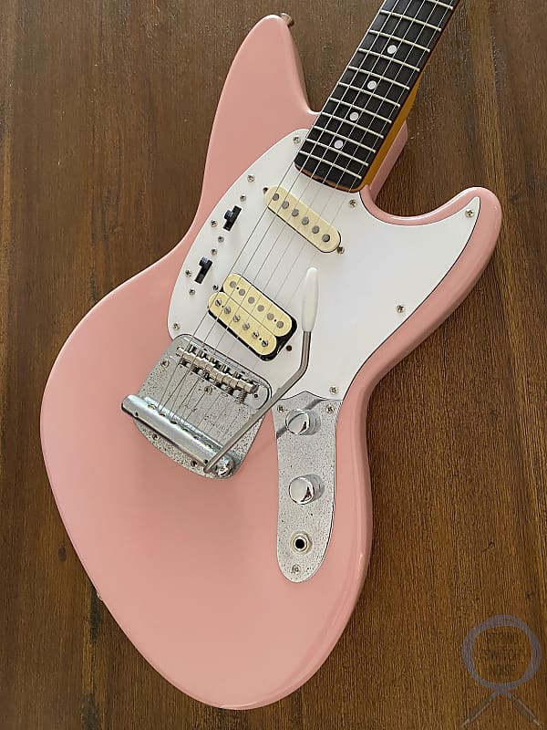 New shell pink Jaguar guitar from Fender Mexico