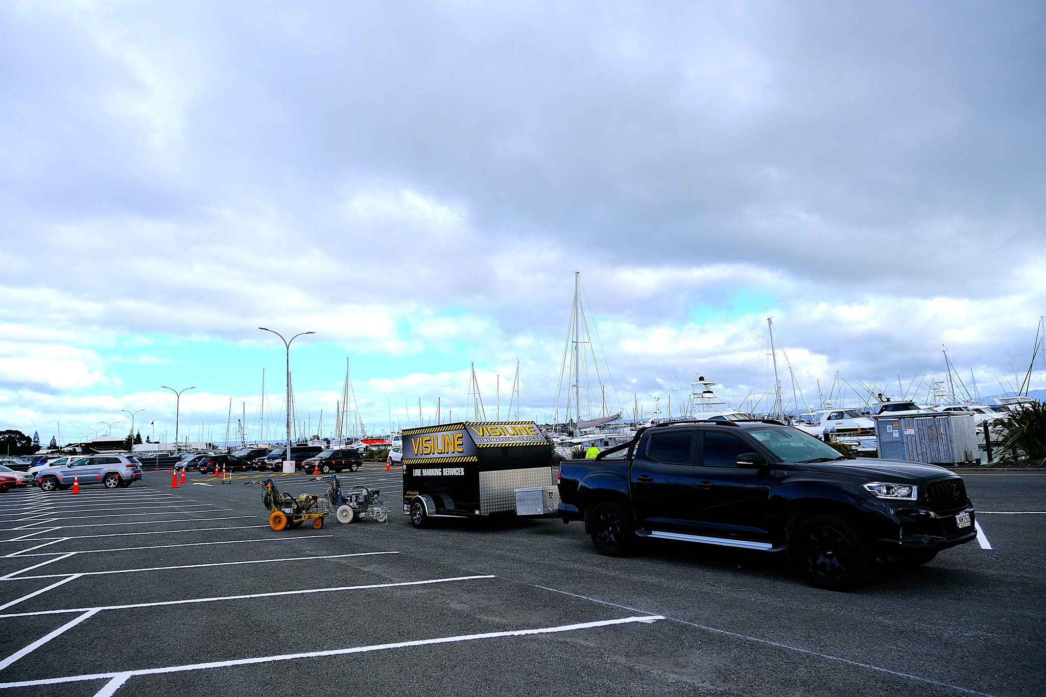 VISI LINE Linemarking & Striping Services | Tauranga