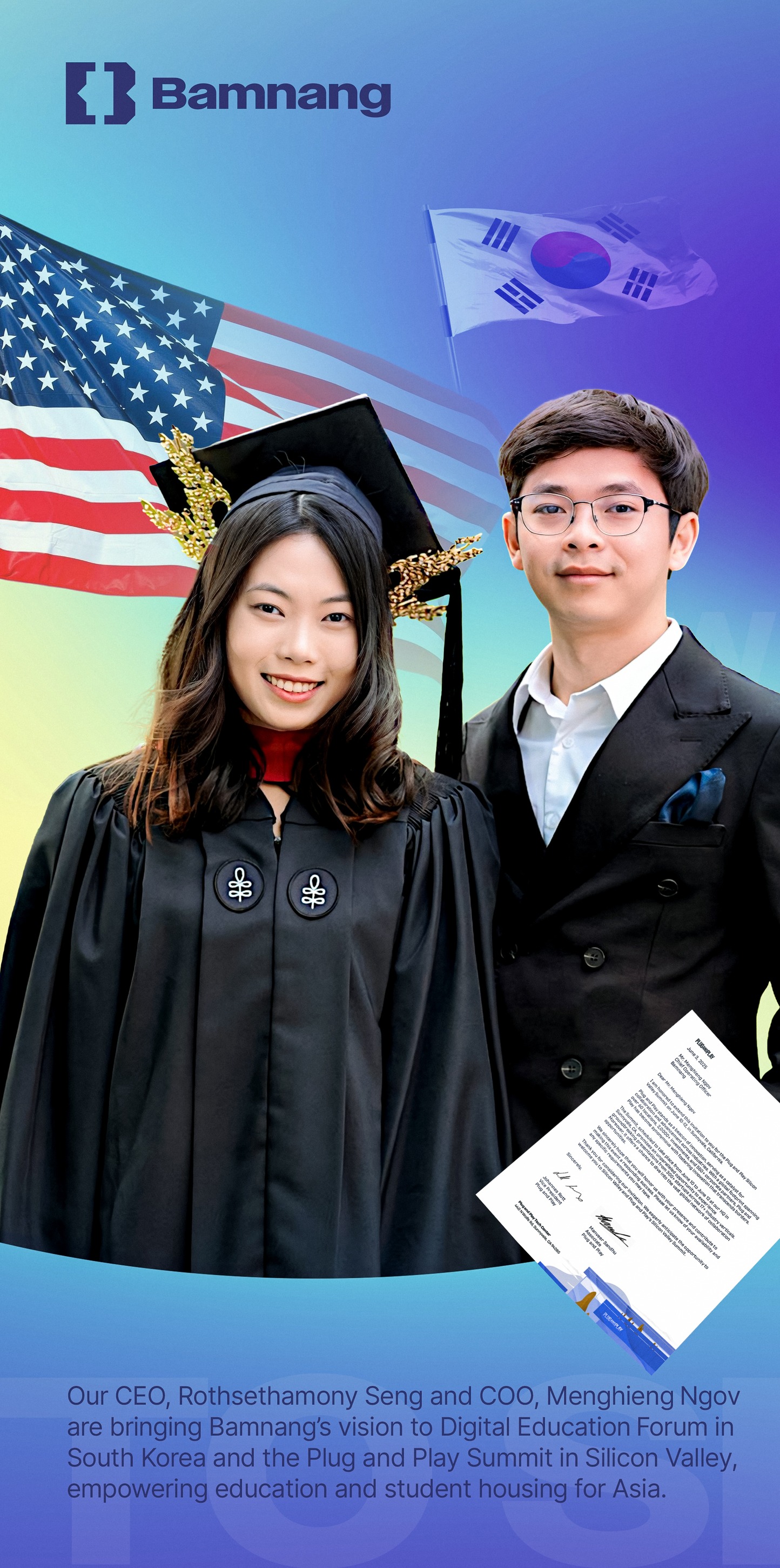Bamnang - We’re proud to announce that our CEO,... | Facebook