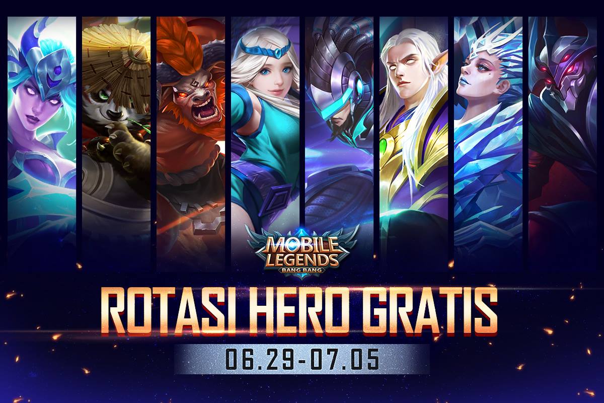 Mobile - #WeeklyFreeHeroRotation Free Hero Rotation dilakukan setiap ...