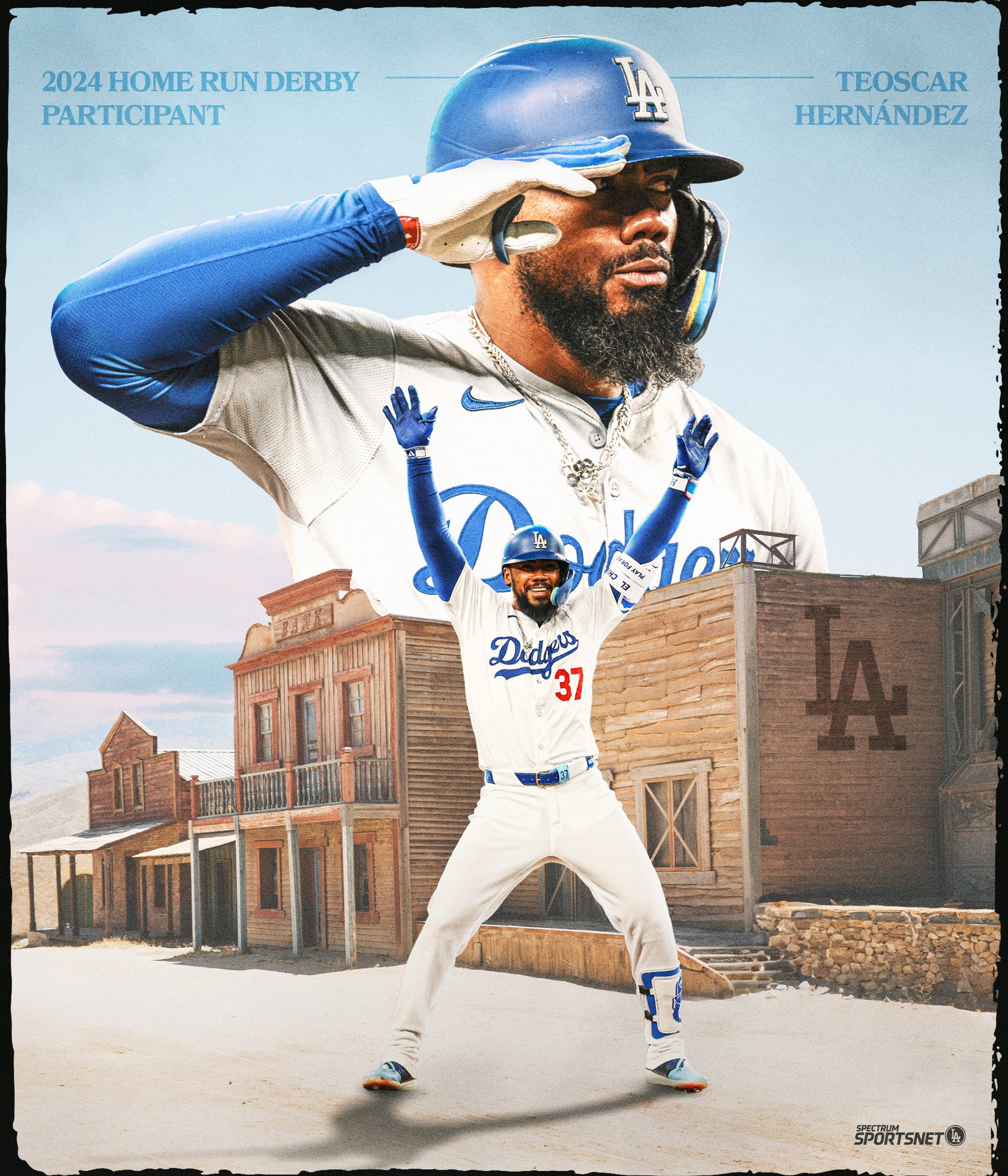 Teoscar Hernández will represent your #Dodgers in the #HRDerby! 💪