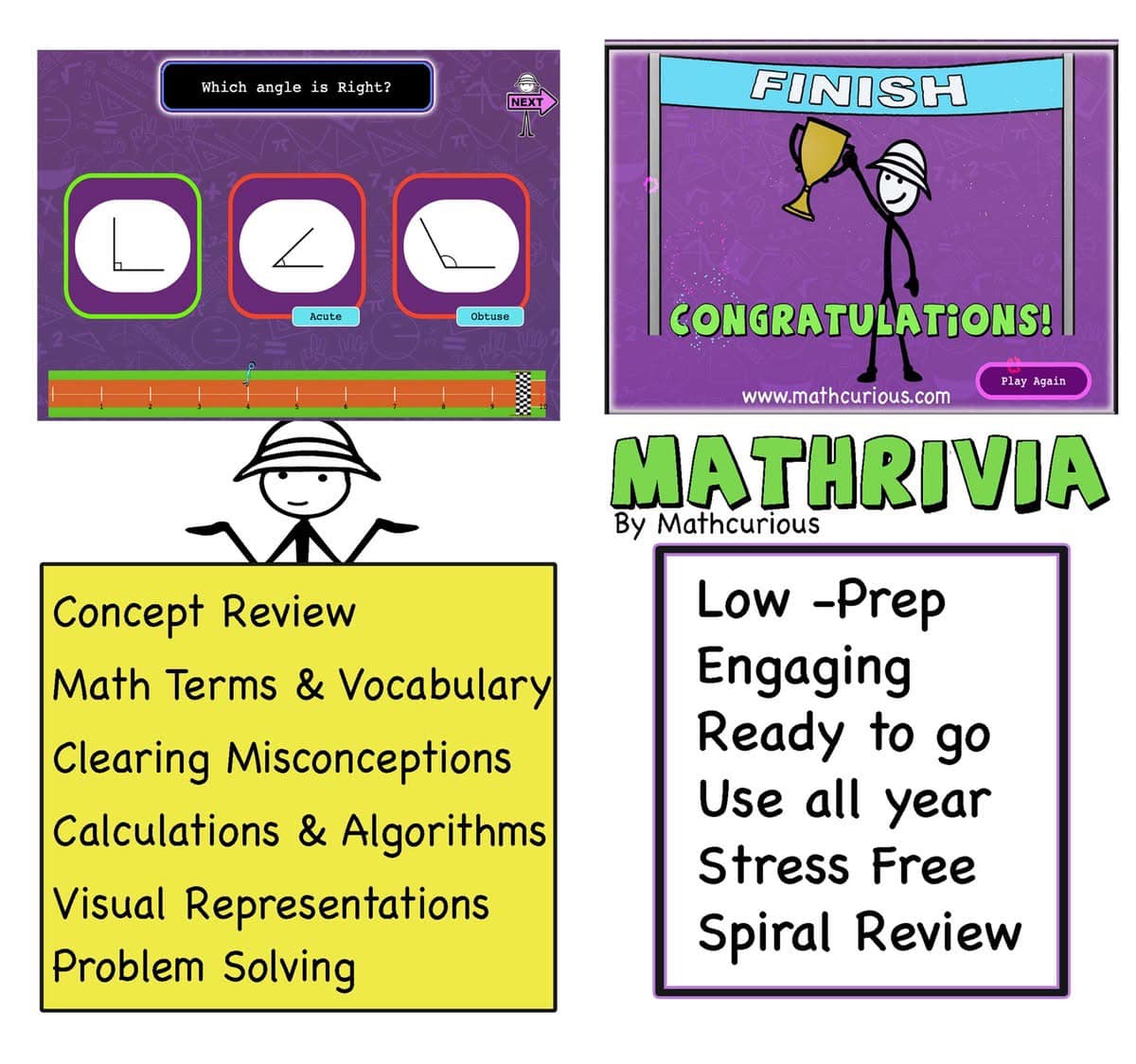 Australian Primary Teachers | MathRivia is a No-Prep digital activity ...