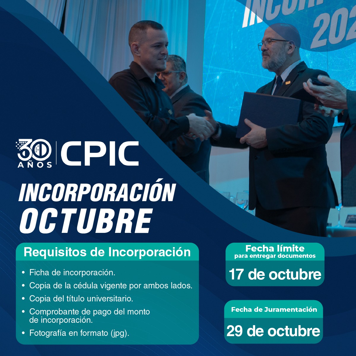 CPIC - 🚀 ¡Última incorporación CPIC 2025! Envíe sus requisitos antes ...