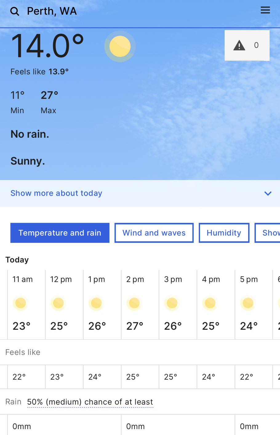 Sunday.. and it’s not raining.. and... - Perth Weather Live | Facebook