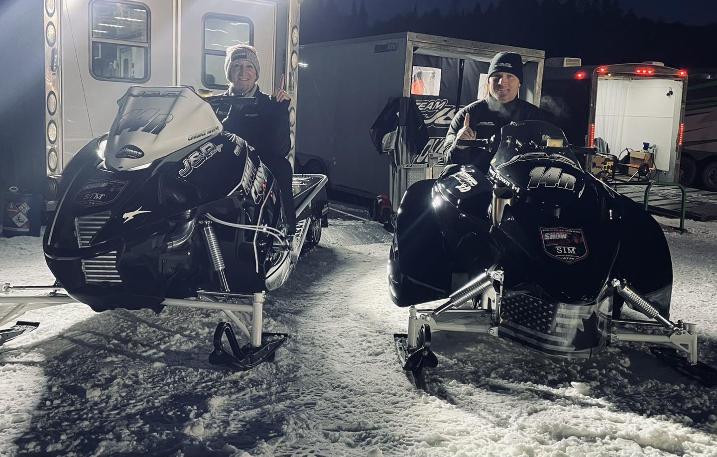 Super - Is this the fastest couple in Snow Drag Racing? Candace Down ...