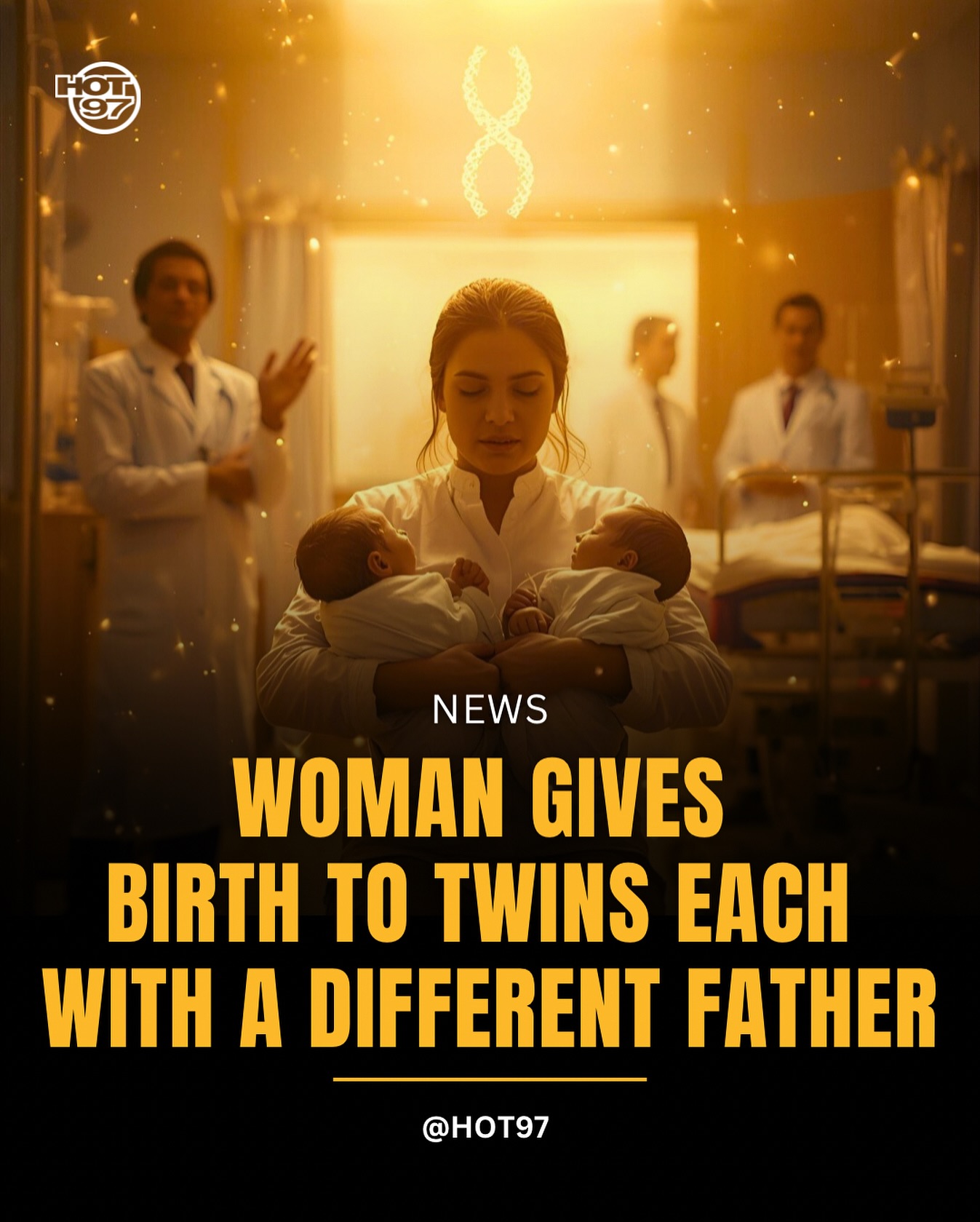 HOT - A 19-year-old Brazilian woman delivered twins who each have a ...