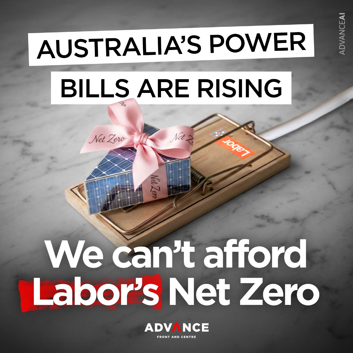 Advance - Australians can't afford the cost of Labor's Net Zero crisis ...