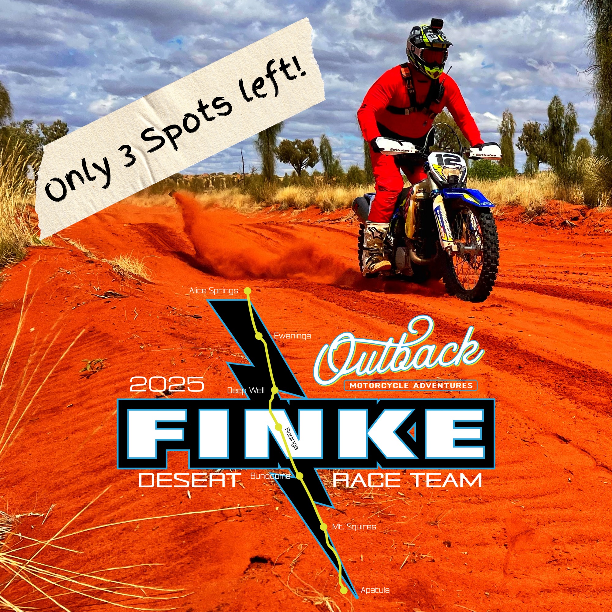 Outback - 🚨 Finke Desert Race – 3 Spots Available! 🚨 Due to recent ...