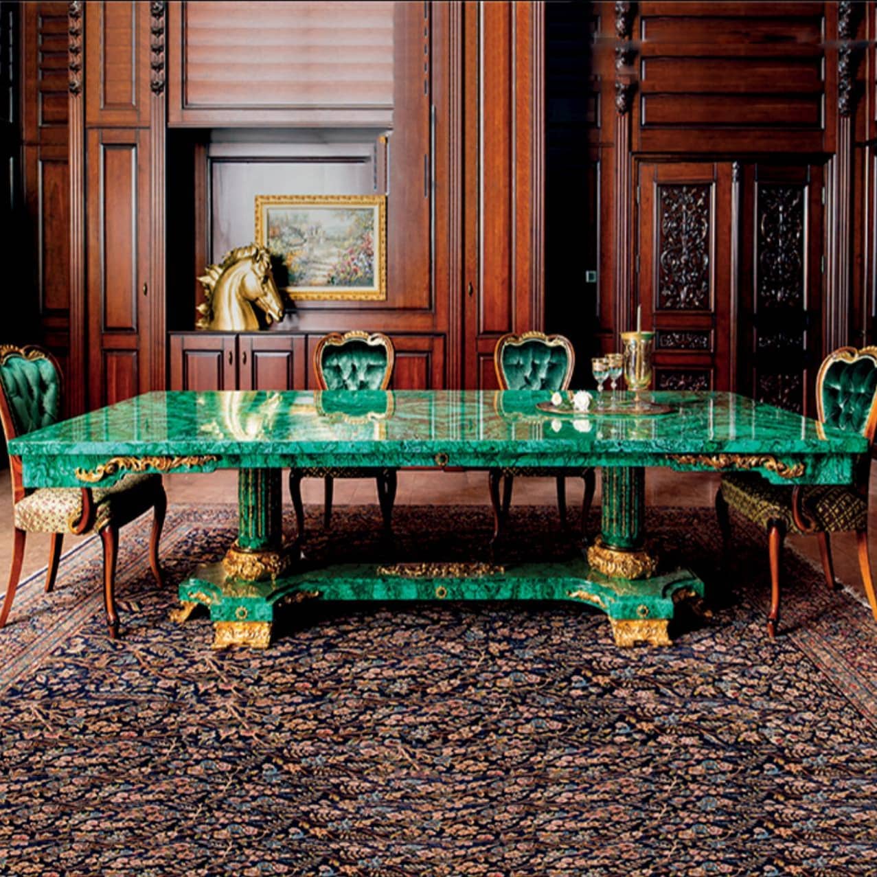 MALACHITE DINING TABLE... - Bespoke Interiors & LUX Living | Facebook
