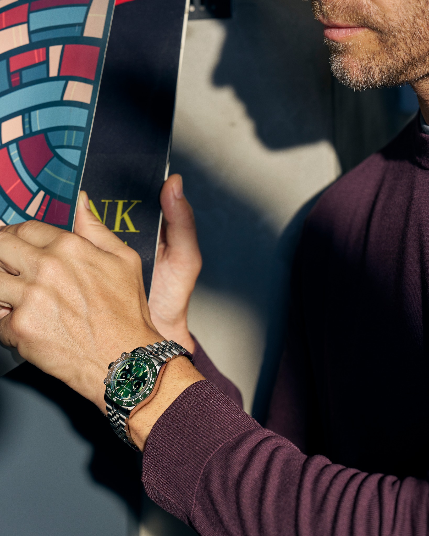 トップス Drawer A chronograph shaped for the modern rhythm. #JacquesPhilippe