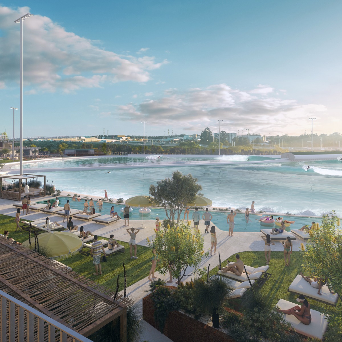 Surf Park Central - Volcom's floating mini ramp blurs the line between ...