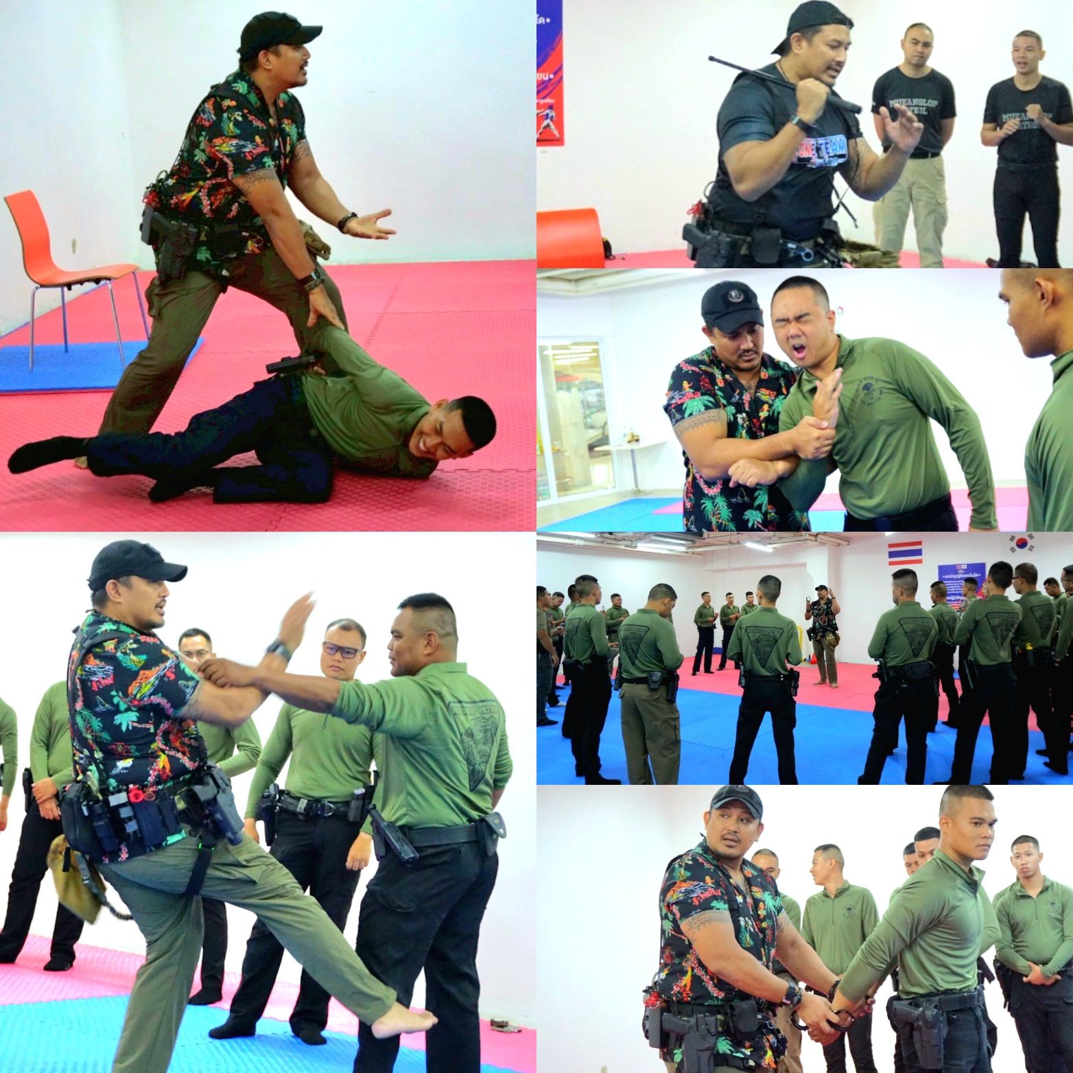 ตำรวจเมกา - ฝึก Control & Arrest กับ APE Knight ก่อนอื่นเลย โรงพักแอด ...
