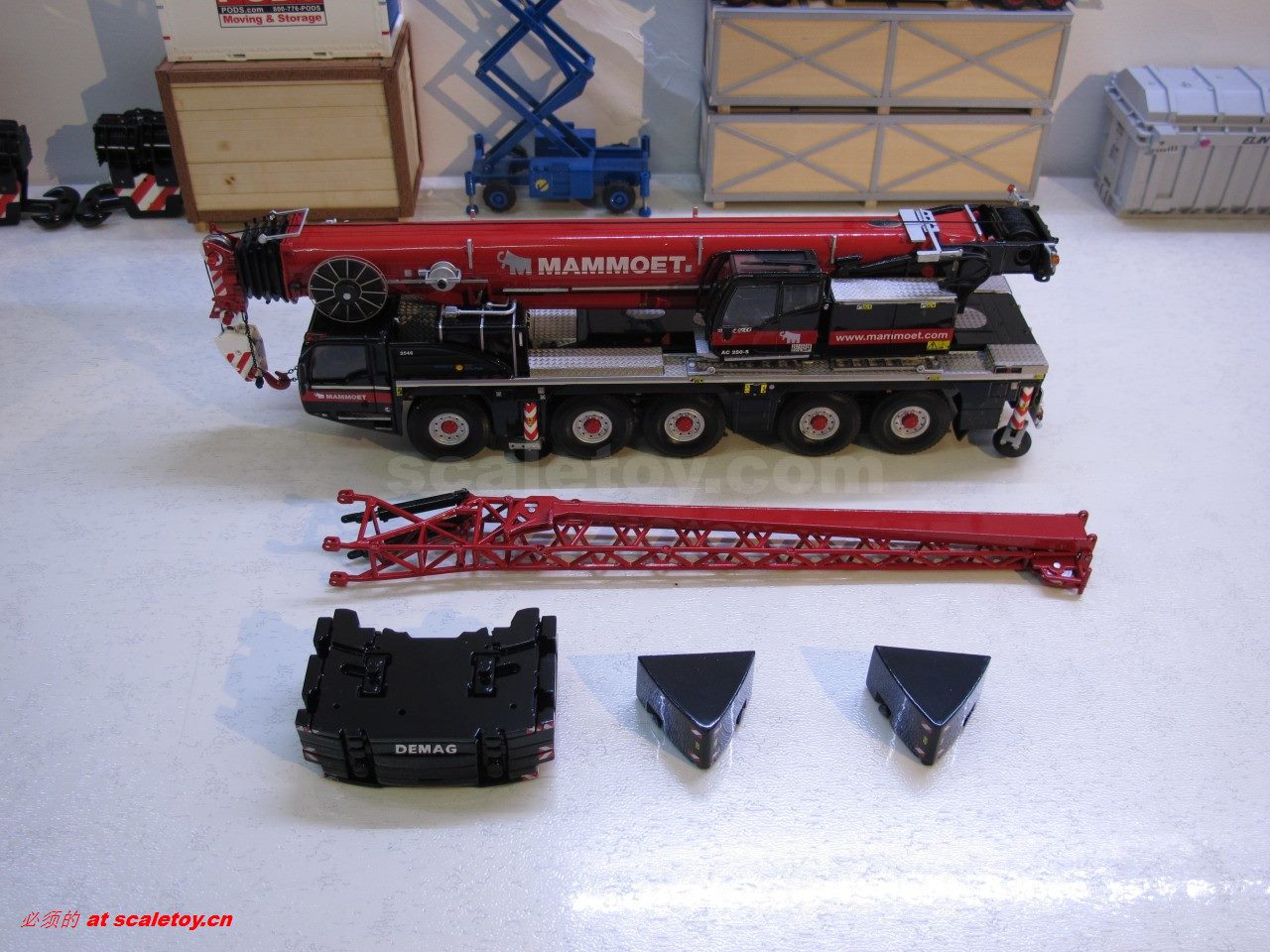 scaletoy.cn : model review [IMC] MAMMOET DEMAG AC 250-5 250吨德马