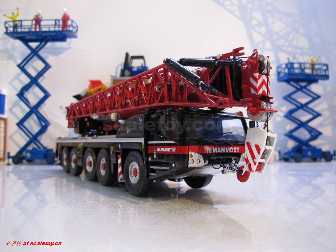 ミニカー 1/50 IMC MAMMOET DEMAG 250t scaletoy.cn : model review [IMC] MAMMOET DEMAG AC 250-5 250吨德马