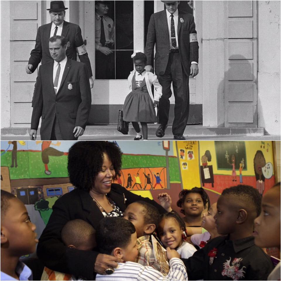 Today in 1960, 6-year-old Ruby... - Because of Them We Can | Facebook