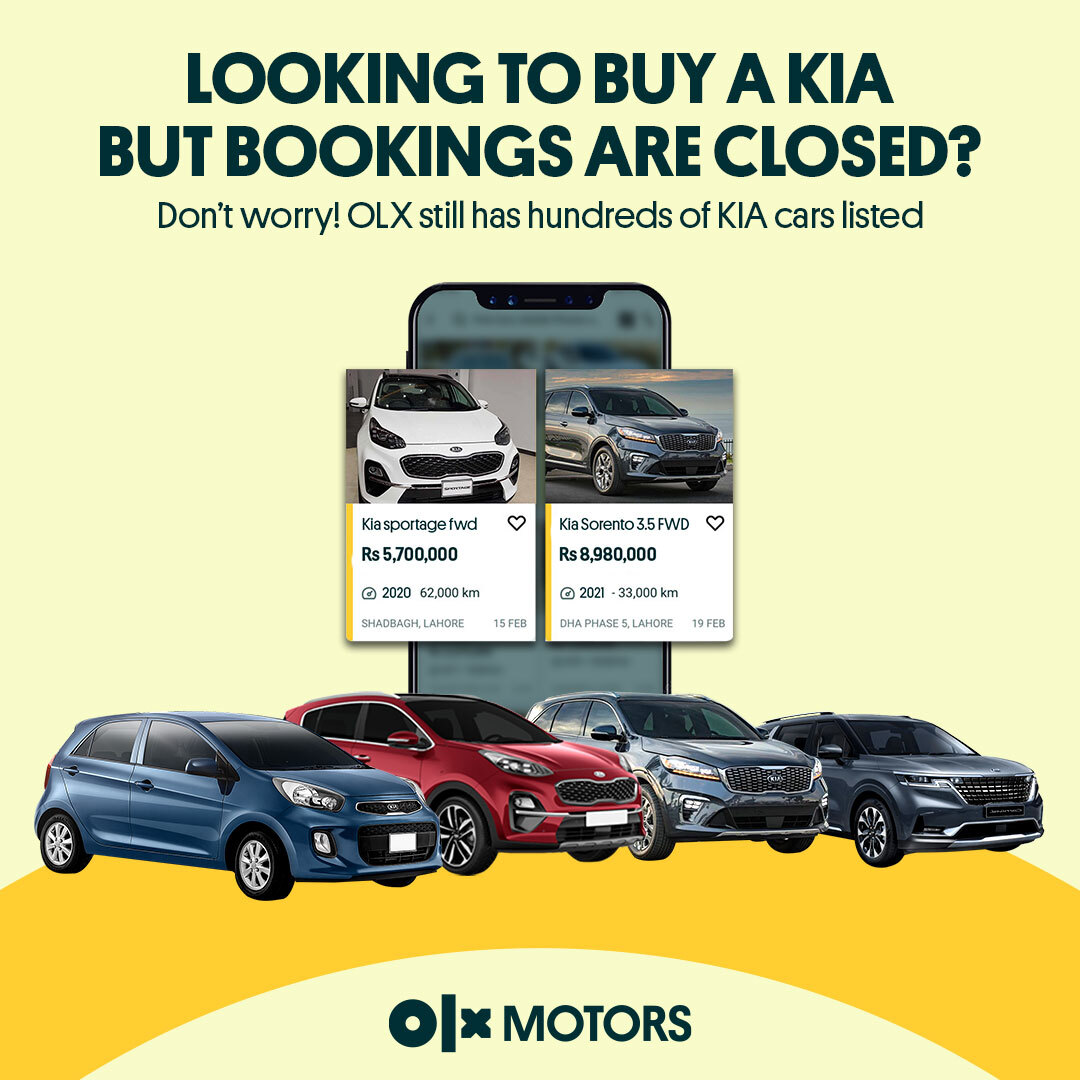 OLX - Looking to buy a KIA, but bookings are closed? Don't worry! You ...