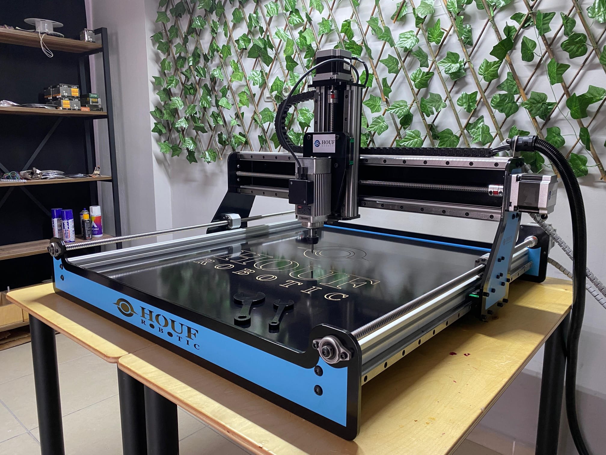 ⚙️ Houf Robotic CNC Router — Endüstriyel Seri (Yeni Üretim)