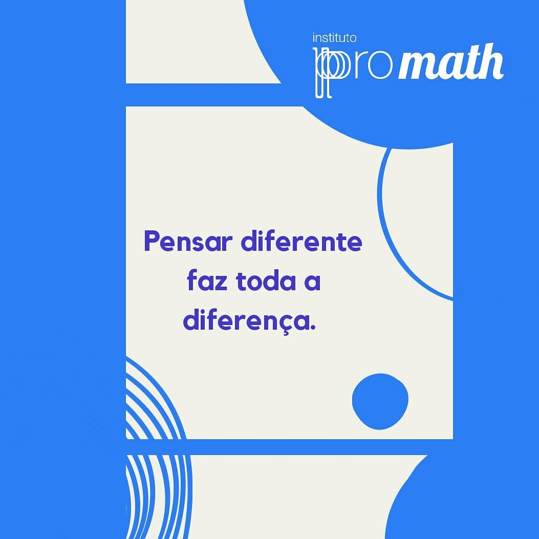 ProMath - Se paramos um pouquinho para refletir, a...