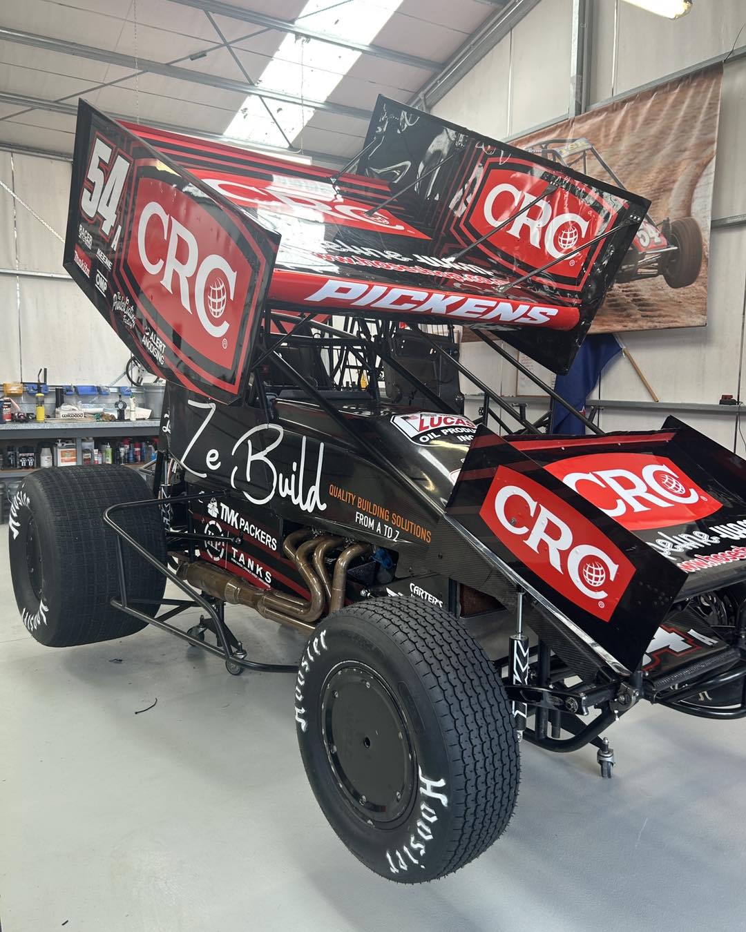 Michael - All set to jet in our CRC Industries NZ / Ze Build sprintcar ...