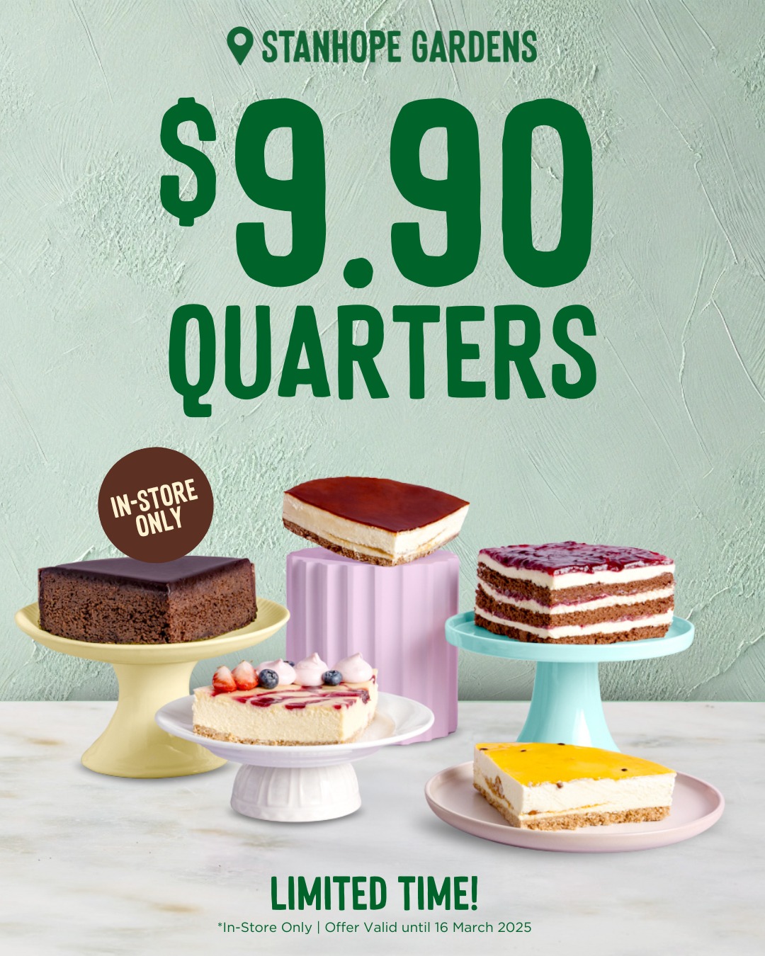 The Cheesecake - For a limited time only, get your hands on our ...