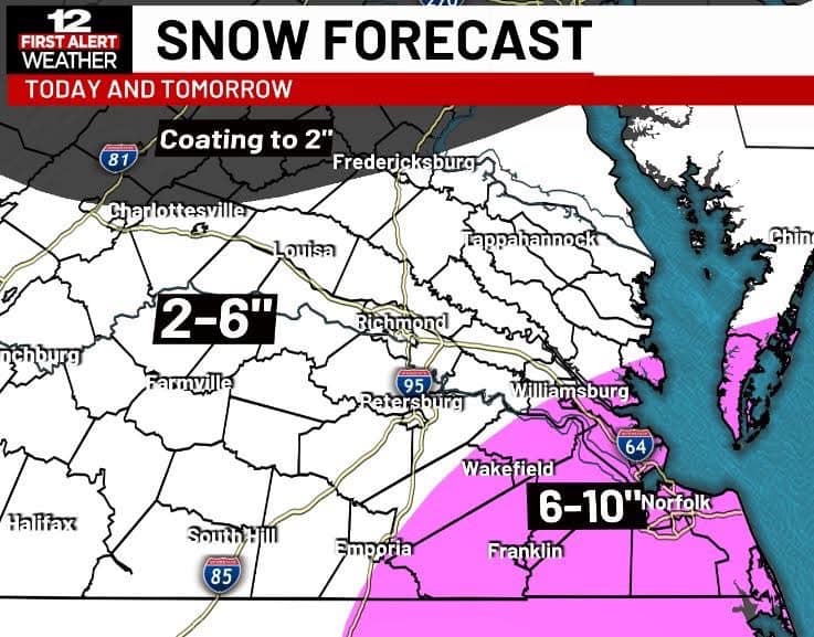 Riley Wyant - UPDATED SNOW FORECAST - from our 12 On Your Side Weather ...