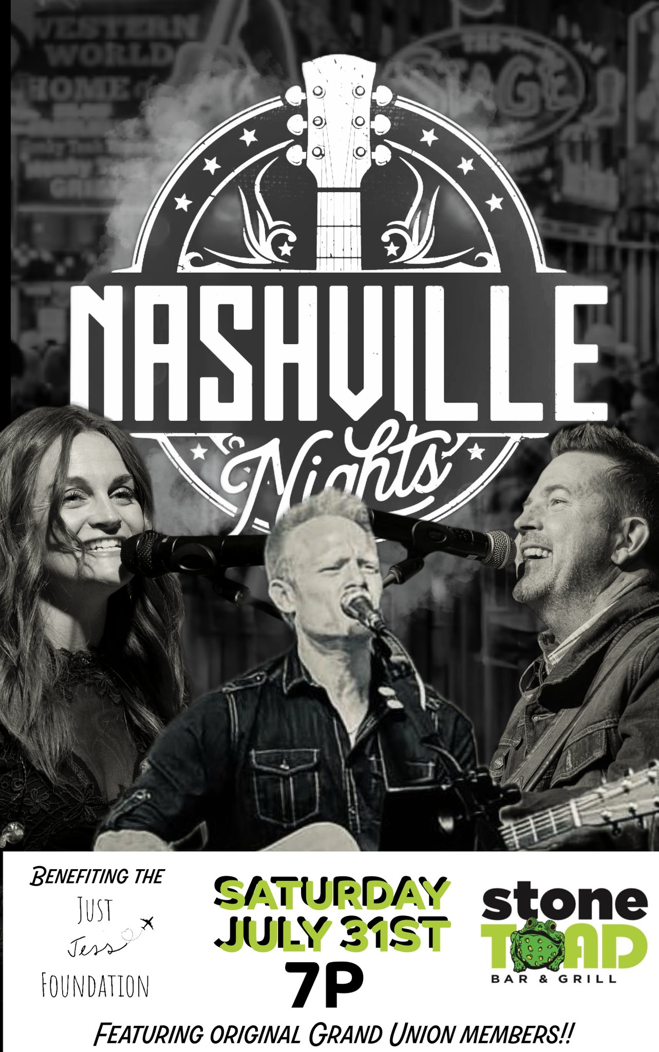 Nashville Nights @ Just Jess Foundation Fundraiser (Stone Toad, Menash)