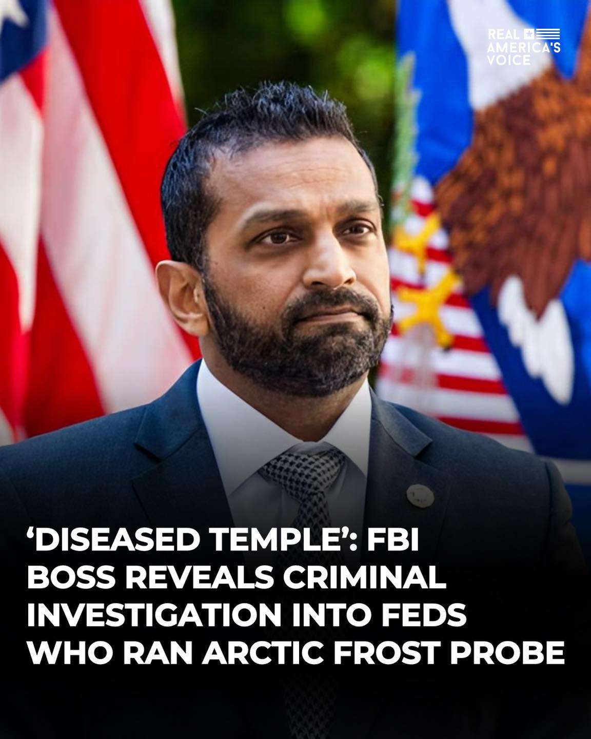 FBI Director Kash Patel says there... - America's Voice News | Facebook